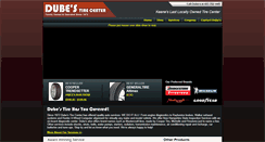 Desktop Screenshot of dubestire.com